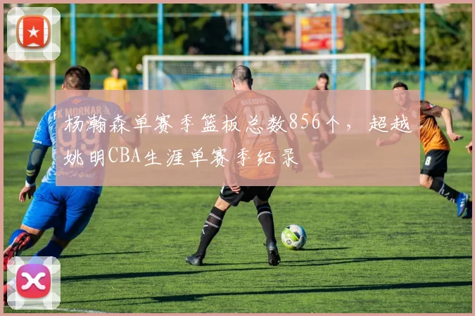 杨瀚森单赛季篮板总数856个，超越姚明CBA生涯单赛季纪录